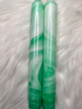 Last inn bildet i Galleri-visningsprogrammet, Stearinlys Marmor grønn
